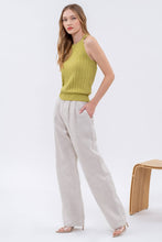 Load image into Gallery viewer, HALTER CROCHET KNIT TANK TOP
