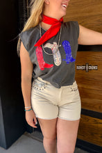 Load image into Gallery viewer, Red, White & Boots Tank