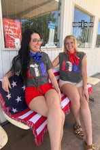 Load image into Gallery viewer, Red, White & Boots Tank
