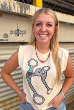Load image into Gallery viewer, A Bit Ranchy Tank- CREAM
