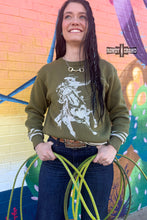 Load image into Gallery viewer, OLIVE Wild & Western Sweater