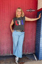 Load image into Gallery viewer, Red, White & Boots Tank