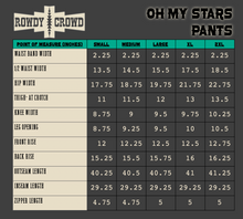 Load image into Gallery viewer, Oh My Stars Denim Jeans