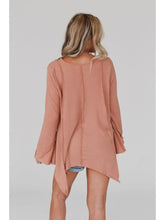 Load image into Gallery viewer, Golden Hour Long Bell Sleeve Top