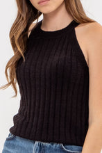 Load image into Gallery viewer, HALTER CROCHET KNIT TANK TOP
