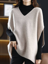 Load image into Gallery viewer, V-Neck Loose Knit Vest
