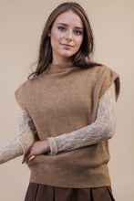 Load image into Gallery viewer, Soft Knit Sweater Vest Top

