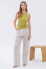 Load image into Gallery viewer, HALTER CROCHET KNIT TANK TOP

