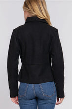 Load image into Gallery viewer, Double Breasted Coat-Black
