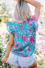 Load image into Gallery viewer, Ruffle Me Floral Top

