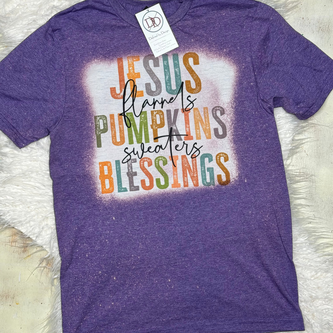 Jesus, flannels, Pumpkins, sweaters, Blessings