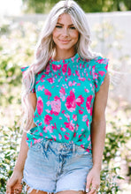 Load image into Gallery viewer, Ruffle Me Floral Top

