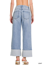 Load image into Gallery viewer, Wide Cuff Jeans
