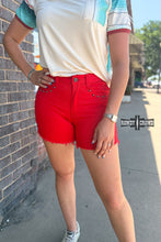 Load image into Gallery viewer, RED- Shenandoah Stud Shorts
