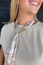 Load image into Gallery viewer, Snazzy Snaffle Scarf Slide
