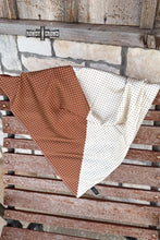 Load image into Gallery viewer, SMALL Polka Dot Coffee Wild Rag
