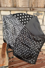 Load image into Gallery viewer, Paisley Dot Wild Rags
