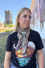 Load image into Gallery viewer, Liberty Leopard Wild Rag/ Scarf
