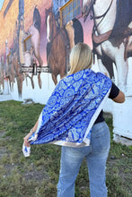 Load image into Gallery viewer, Cowgirl Paisley Wild Rag
