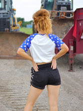 Load image into Gallery viewer, BLACK- Shenandoah Stud Shorts

