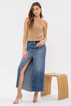 Load image into Gallery viewer, HALTER CROCHET KNIT TANK TOP
