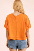 Load image into Gallery viewer, Orange Oversized Crop
