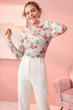 Load image into Gallery viewer, Deer Christmas Mesh Top
