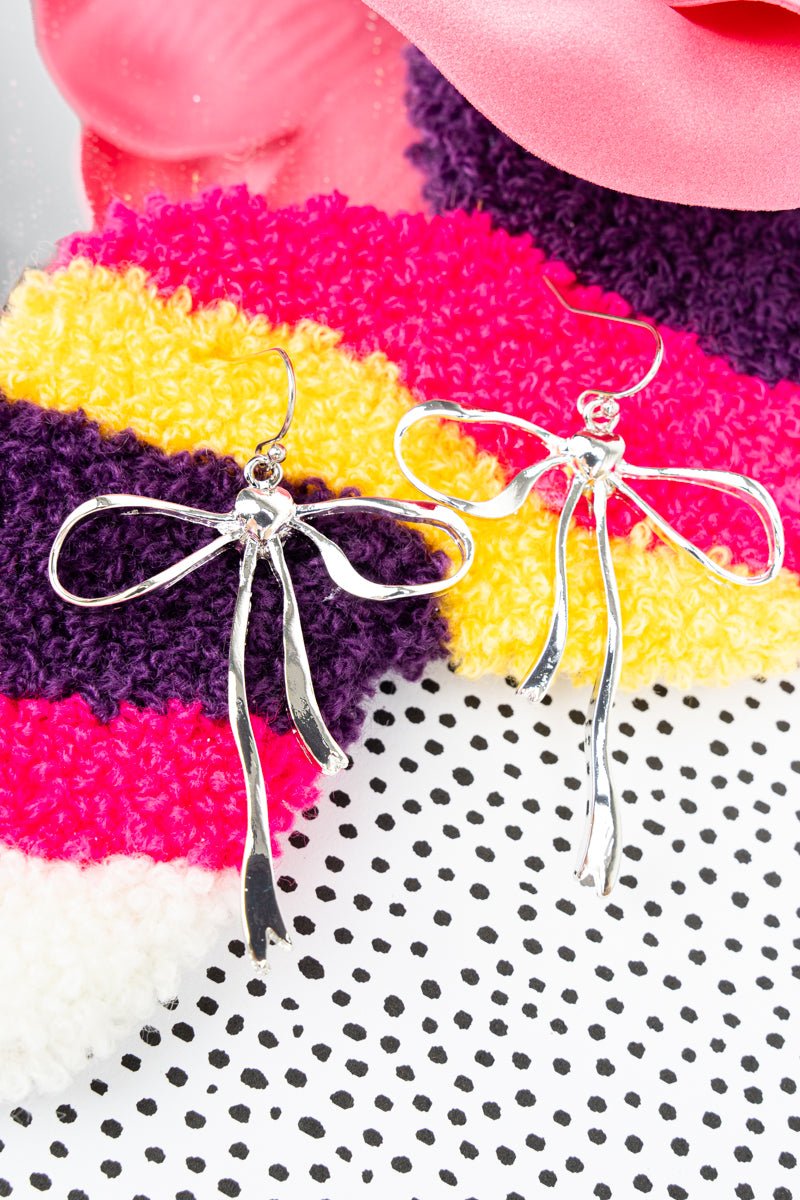 Bow Earrings-L
