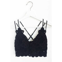 Load image into Gallery viewer, Scalloped Lace Cami Bralette
