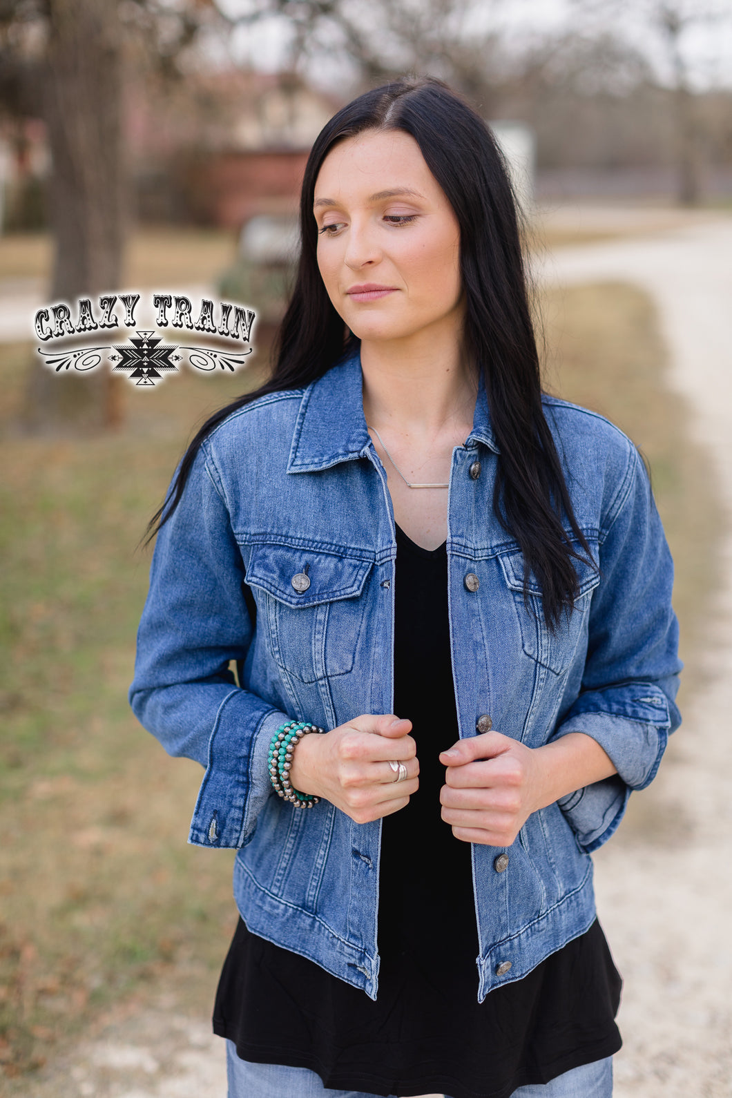 Night Moves Jacket-Dark Wash