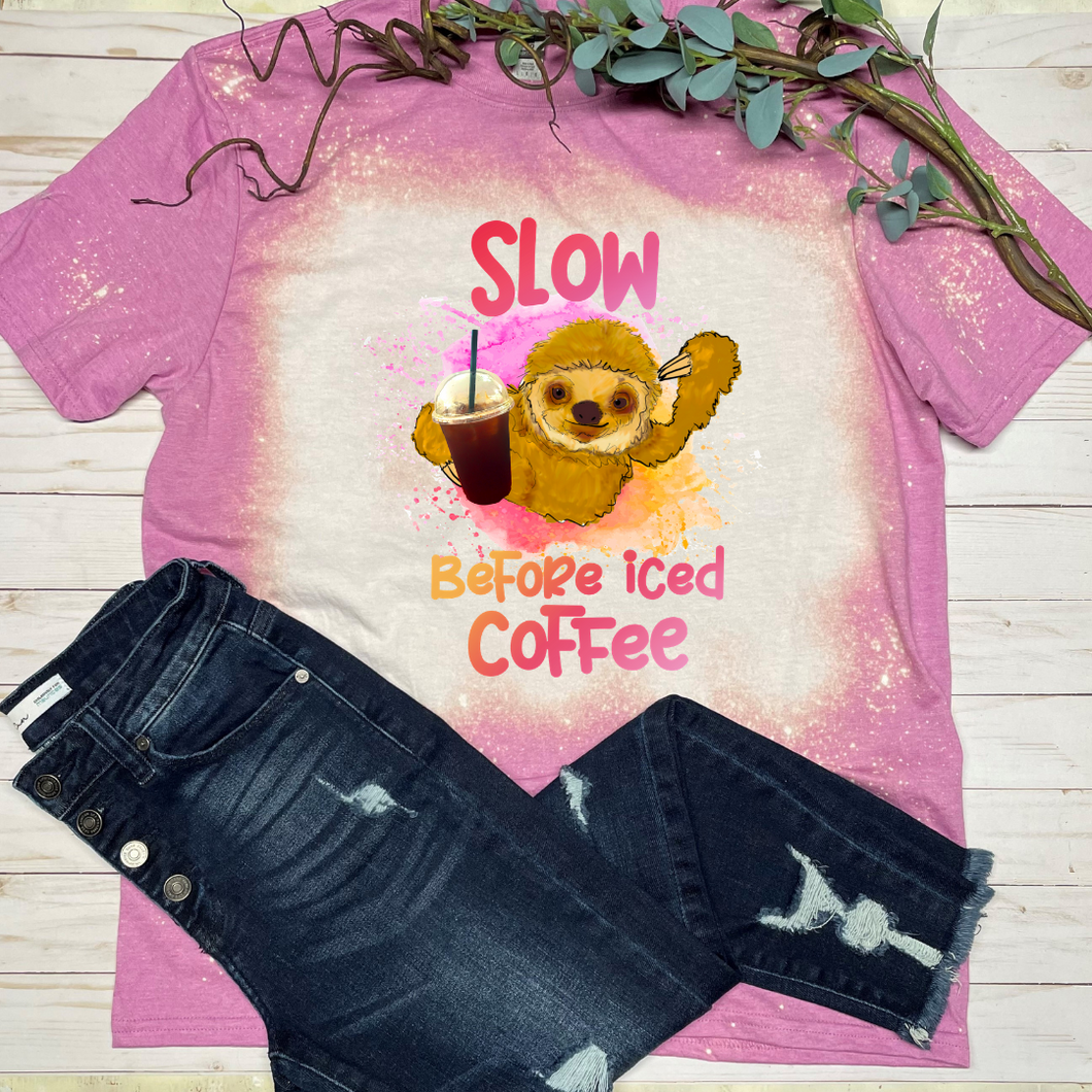 Slow before Iced Coffee